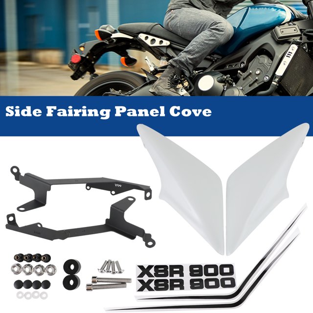 Tail Side Driver Seat Frame Cover Fairing For Yamaha XSR 900 2016-2021 White