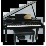 Suzuki MDG-330-BL-U Mini-Grand Digital Piano Black High Gloss with Bench