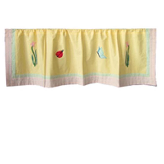 Patch Magic CVLADY Coccinelle- Rideau de Cantonnière 54 x 16 Po.