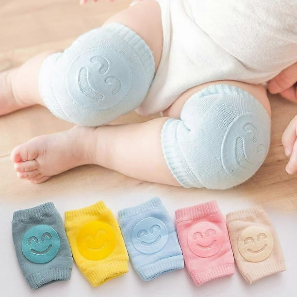 5 pares de rodilleras de seguridad para niños, coderas para gatear, accesorios para niños pequeños, rodilleras protectoras de seguridad, calentadores de piernas