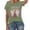 Light Green, variant on KDFJPTH Womens T Shirts Loose Fit Country Music Shirt Vintage Tennessee Graphic Rodeo Western Short Sleeve Tee Tshirts Top