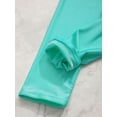 thumbnail image 6 of Yeahdor Kids Girls Boys Swimming Pants UPF50 Beach Swimwear Bottoms Rash Guard Swim Leggings Light Green 14, 6 of 7
