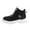 Black, variant on Women's Boots Cozy Mid Cut Casual Warmth Increasing Height Footwear for Cold Weather Outdoor Activities