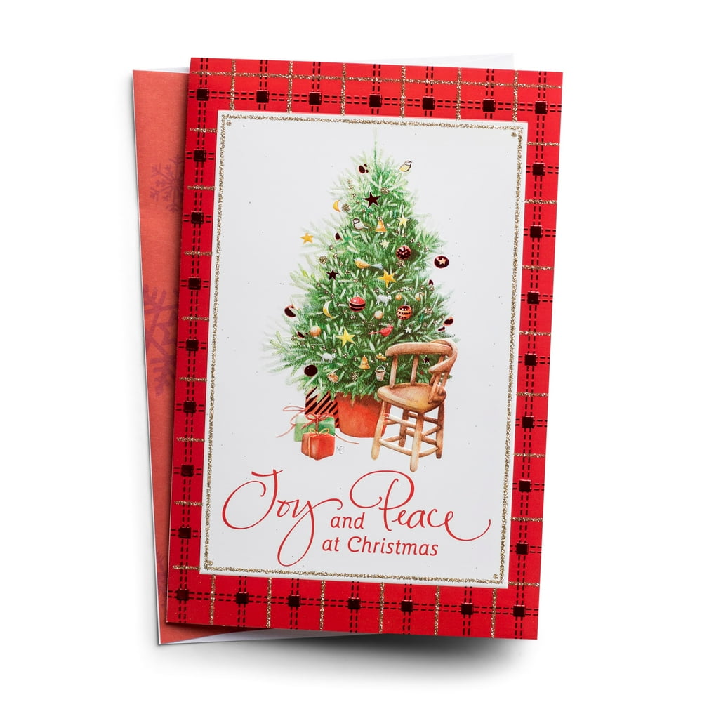 DaySpring, Joy and Peace, 18 Premium Christmas Boxed Cards, KJV