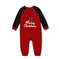thumbnail image 2 of Onlypjs Family Matching Christmas Pajamas – Red & Black Buffalo Plaid "Merry Christmas" Holiday Sleepwear for Women, Men & Couples with Pet Bandana, 2 of 5