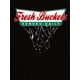thumbnail image 2 of 1pc Fresh Buckets Served Daily Graphic Print T-Shirt for Women, Casual Round Neck Short Sleeve Tee, Polyester Stretch Fabric, Geometric Basketball Hoop Design, All-Season Comfort, 2 of 6