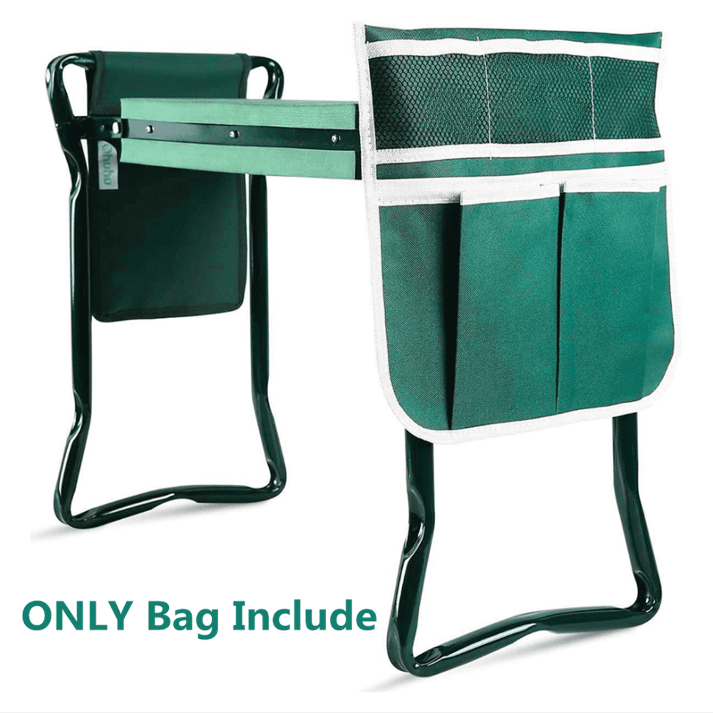 Beatuy Garde Kneeler Seat With Kneeling Pad And Large Tool Pouch Foldable Stool 