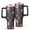 Pioneer Flower Floral, variant on 40oz Pioneer Flower Floral Print Pattern Insulated Tumbler with Handle, BPA-Free Leak Proof Lid and Straws, Double Wall Vacuum, Hot 12h/Cold 34h