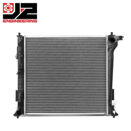J2 Engineering for 16-18 Tucson 1.6L OE Style Full Aluminum Core Replacement Radiator DPI 13577