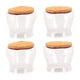 thumbnail image 1 of Protectores De Suelo De Patas De Silla De Silicona 16 Piezas Redondos Transparentes, 1 of 7