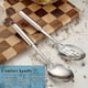 thumbnail image 5 of Juego de cucharas de cocina, cuchara ranurada sólida de acero inoxidable ReaNea, juego de utensilios de cocina, cucharas grandes para mezclar, servir y remover, regalo para el hogar y el restaurante., 5 of 6