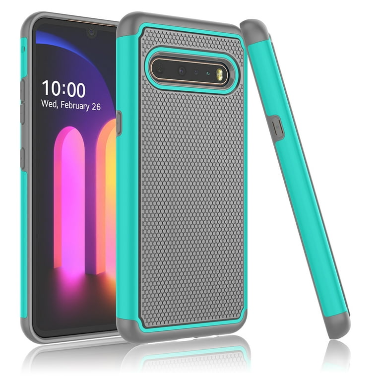 LG V60 Case, LG G9 ThinQ / LG V60 ThinQ Case, Takfox Hybrid Dual