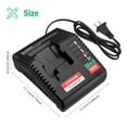 thumbnail image 3 of Battery Charger for Porter Cable 18V PCXMVC Li-Ion & NiCad NiMh Battery PC18B PC18B-2 PC18BL PC18BLX PCC489N, 3 of 5