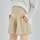 thumbnail image 2 of ShomPort Maternity Loose Shorts Over The Belly Casual Pregnant Active Shorts with Pockets Maternity Loungewear, 2 of 3