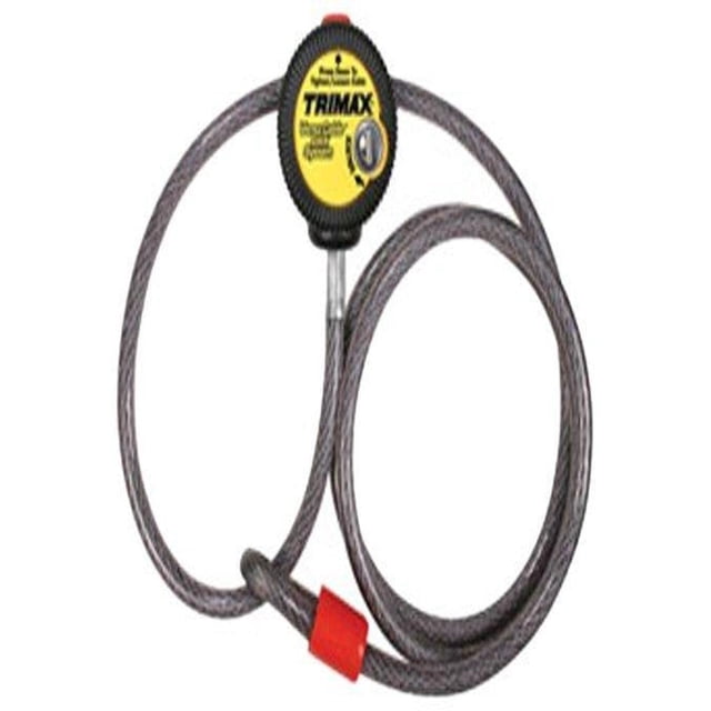 Candado Trimax VMAX6 Versa Cable 1.8 m x 10 mm Negro