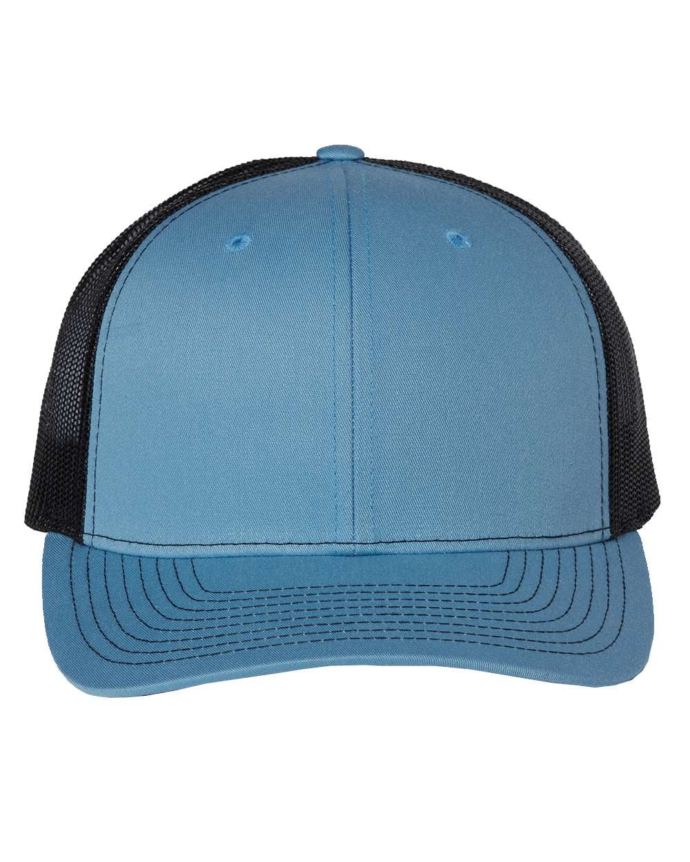 NEW NAVY BLUE CAP HAT 6 PANEL MESH MID PROFILE TRUCKER SNAPBACK STRUCTURED