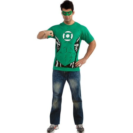 Adult Male Green Lantern Shirt Costume by Rubies 880469