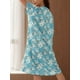 thumbnail image 2 of Camisón Con Diseno Floral Frescos Pijama Verano Mujer, 2 of 8