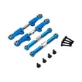 thumbnail image 2 of Fiocias 4 Pieces Toy Car Tie Rod RC Car Adjustable Tie Rod Metal Replacement Spare Parts Sturdy Performance Convenient Installation Suitable for Remote Contro Blue, 2 of 8