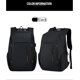 thumbnail image 2 of Tool Bag Black Laptop Backpack Waterproof Travel Bag With USB Charging Port 15.6 Inch Computer Business Backpack Ladies Men Casual Hiking Rucksack, 2 of 4