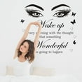 thumbnail image 6 of Quotes Wall Stickers Motivational Inspirational Wall Stickers Letter Wall Decals Vinyl Sayings Beauty Eye Wall Decor Positive Words for Women Girls Bedroom Living Room Hallways Home, 6 of 7