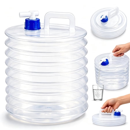 collapsible water container with spigot product