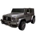 thumbnail image 1 of KidsVIP Mercedes Benz G Series 24V Powered Custom Matte-Grey 4x4 Electric Truck w/ Bluetooth & Remote, 1 of 9