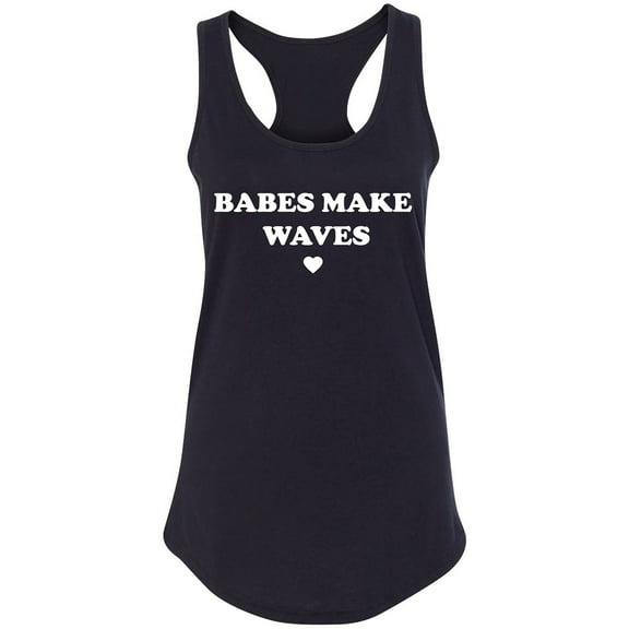 Babes Make Waves Racerback Tank