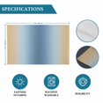 thumbnail image 6 of Blue Yellow Ombre Placemats Set of 6, Farmhouse Modern Gradient Art Placemats for Dining Table, Place Mats for Kitchen Tabletop, Waterproof Wipeable Dining Table Mats Set, 6 of 9