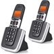thumbnail image 1 of de telefonía inalámbrica Aliable con 3 líneas Soporte de Pantalla Conexión de 5 Auricular Bloqueo de Llamadas Llamadas Manos Libr Confereia por intercomunicador 16 Idiomas, 1 of 5