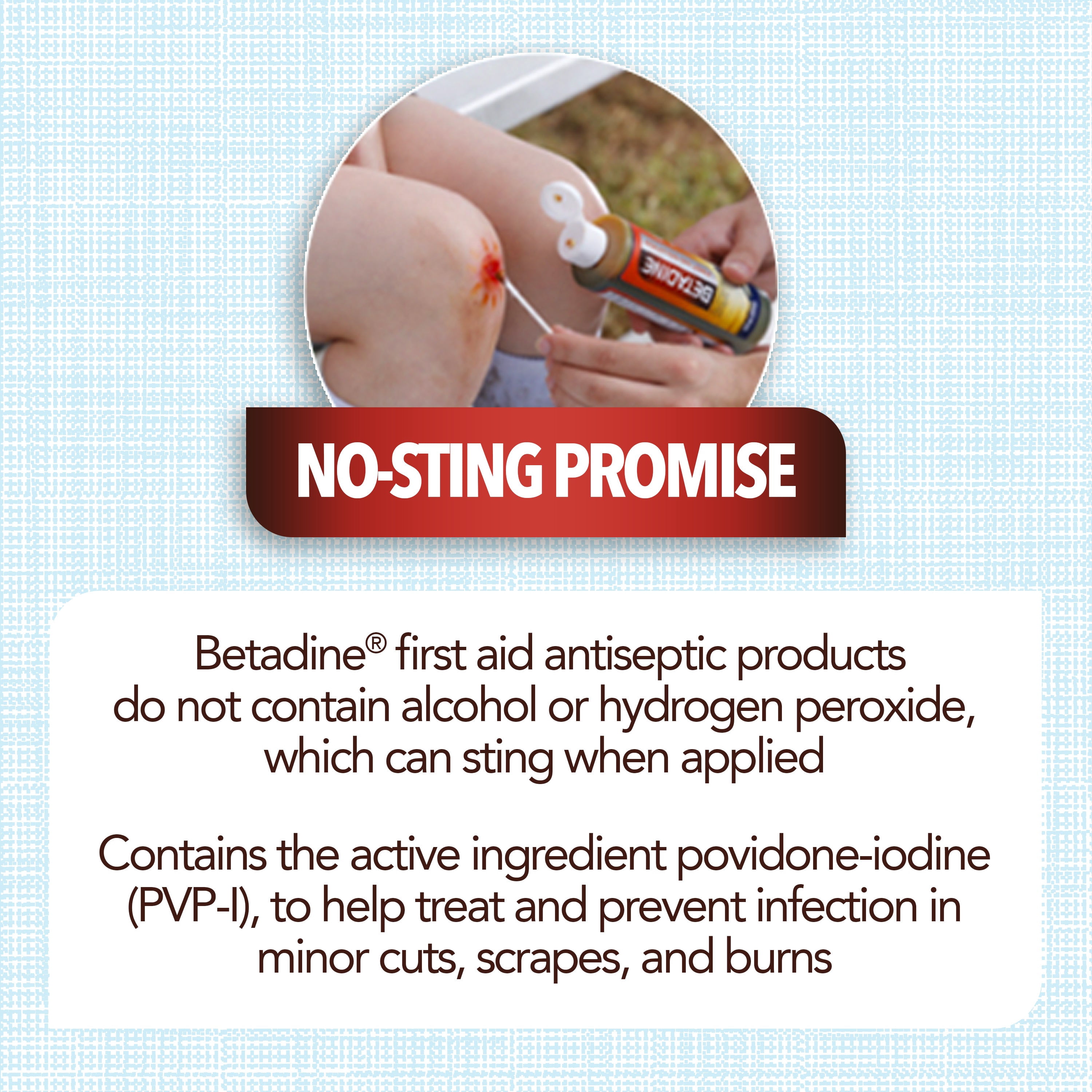 Betadine Antiseptic Liquid First Aid Solution, Povidone-iodine 10%, Infection Protection, Kills Germs In Minor Cuts Scrapes And Burns, No Alcohol or Hydrogen Peroxide, 8 FL OZ (Pack of 2)