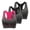 Hot Pink, variant on Sports Bra for Women, Shockproof Yoga Tank Top with Nylon-Spandex Mix, Seamless Design, Humidity-Wicking, True-To-Size Fit, Machine Washable