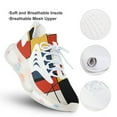 thumbnail image 3 of Mondrian Inspired（16） Walking Shoes for Men Woman Lightweight Tennis Fashion Elastic Sports Shoes Cushion Basketball Shoes, 3 of 7