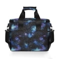 thumbnail image 7 of FORMRS Insulated Cooler Bag 24 Cans Capacity Soft Leakproof Lunch Box with Side Pockets, Watercolor Galaxy, 7 of 7