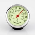 thumbnail image 4 of Necvior Simple Style Thermometer with 40mm Panel Diamter ℃/ °F Display Metal Frame Temperature Gauge Meter for Household Office, 4 of 5