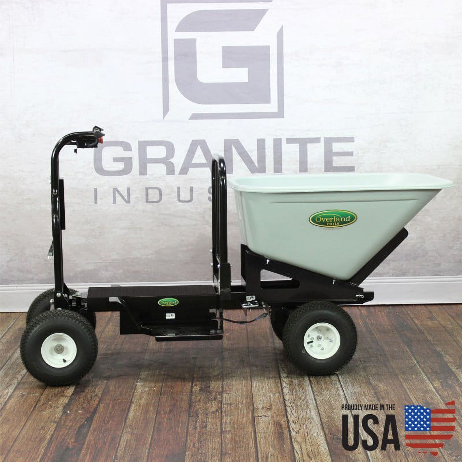 Overland Electric Garden Cart – 7 Cu. Ft. Hopper