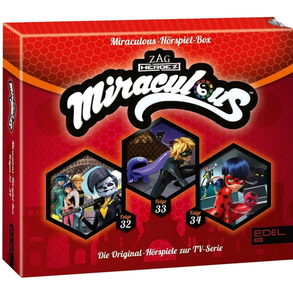 Miraculous - Geschichten von Ladybug & Cat Noir - Die Hörspiel-Box mit den Folgen 3 (Audiobook)