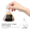 thumbnail image 2 of 20Pcs Disposable Storage Bags Creative Takeaway Bags Carrying Packaging Bags Picnic Take Out Bags, 2 of 8