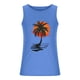 thumbnail image 2 of Camisetas de Tanque de los Hombres Tanque de los Hombres Incolor Gradiente de Impresión Cuello Redondo Correa Delgada Fuga Atrás Regular Casual Deportes Blusas de Tanque, 2 of 5