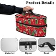 thumbnail image 5 of HELLHERO Christmas Cucumber Pattern Iron Portable Storage Bag Zipper Handle For Garment Care Travel Steam Iron Case, Bag Only, 5 of 6