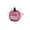 C003- Hot Pink, variant on Christmas Home Decor, 3X3X3 Inch Burgundy Plush Apple Christmas Ornament, Cute Fabric Hanging Christmas Decorations for Bedroom, Burgundy Party Decorations Apple Shape Pendant