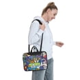 thumbnail image 6 of Lsque Scooby-Doo Pattern Laptop Bag – Portable & Slim Single-Shoulder Computer Case with Adjustable Strap, Protective, Lightweight for 13”/14”/15.6” Laptops, 6 of 8