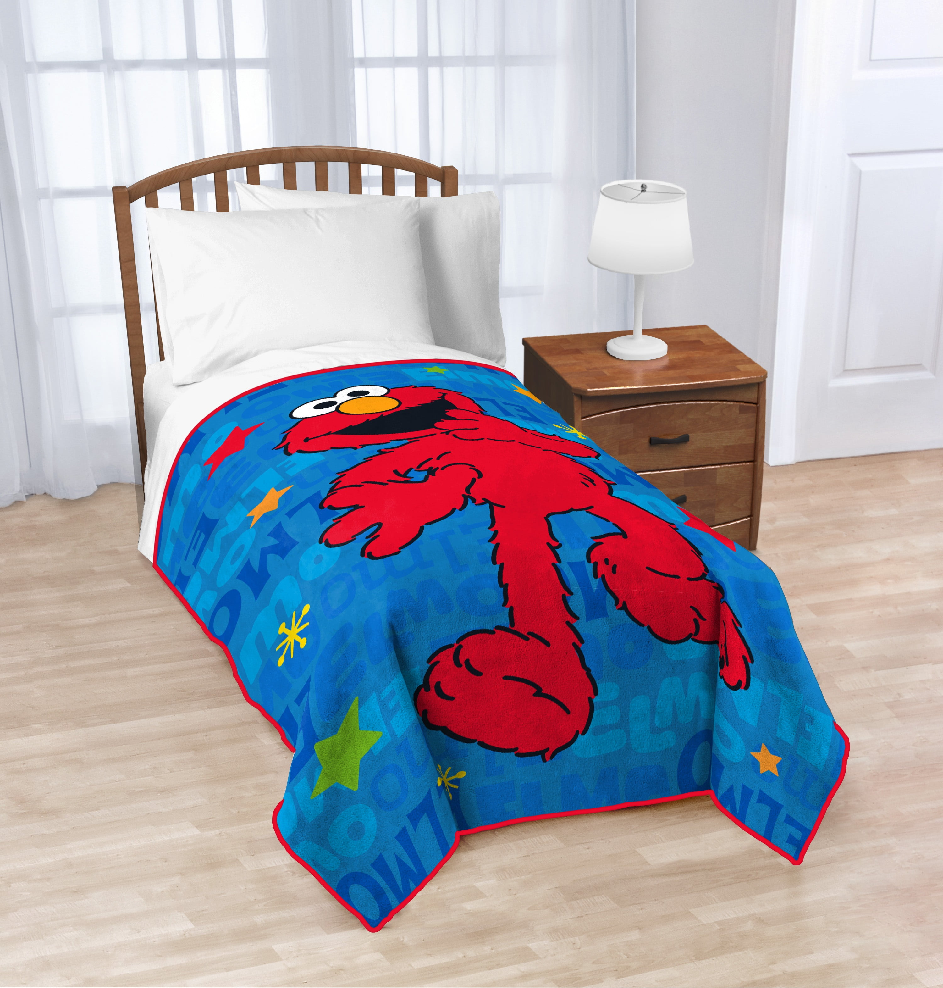 elmo plush blanket