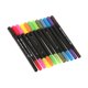 thumbnail image 5 of Rotuladores de pintura acrílica de doble punta, profesionales y coloridos, para artistas que pintan. 12 colores negro, 5 of 9