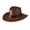 Brown, variant on GDREDA Hat for Women Western Denim Curved High Hat Wool Brim Hat Style British Jazz Hat Men And Women,Brown