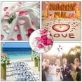 thumbnail image 5 of 400pcs Rose Petals for Wedding Flower Girl Basket Aisle Dinner Table Centerpieces Party Bridal Shower Romantic Decoration - Style:Style 4;, 5 of 5