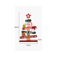 thumbnail image 3 of Árbol de Navidad de escritorio, Papá Noel, decoración de bricolaje, letreros navideños de madera, placa, regalos de fiesta de Año Nuevo 2024, decoración navideña, 3 of 5