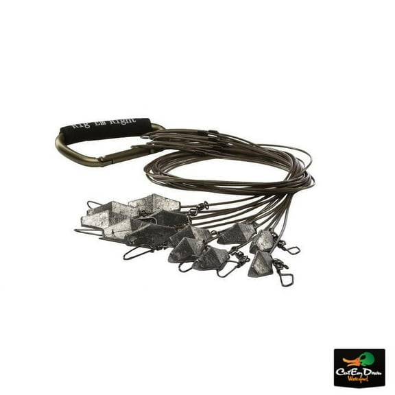 RIG'EM RIGHT WATERFOWL XTREME COATED CABLE DECOY ANCHORS