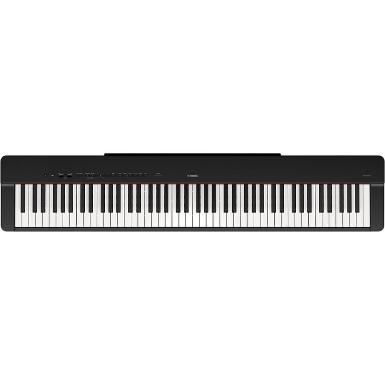 Yamaha P-225 88-Key Digital Piano with Keyboard Stand, Black