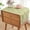 Yellow, variant on Small Bedside Tablecloth Nightstand Cover Cloth with Tassels Rustic Farmhouse End Table Cloth Table Cover Suitable for Living Room Spring Summer Wedding Home Decor